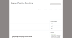 Desktop Screenshot of cognus.biz